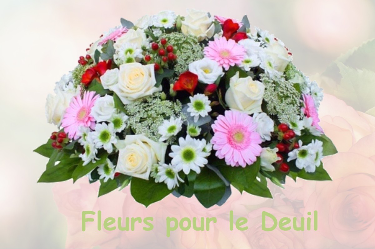 fleurs deuil BOSSIEU